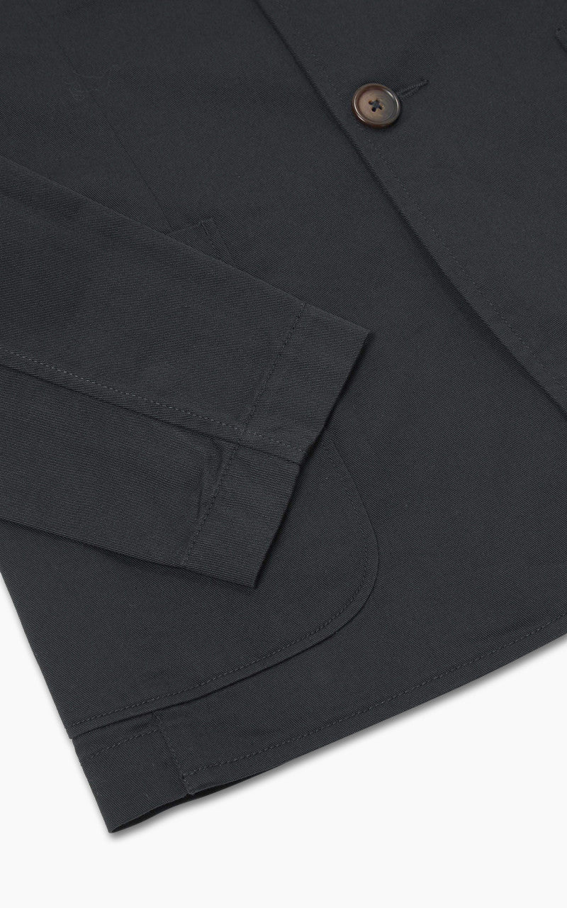 Universal Works London Jacket Twill Black - Image 5