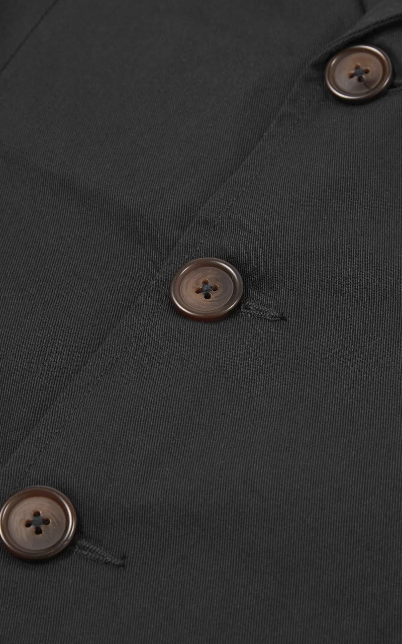 Universal Works London Jacket Twill Black - Image 7