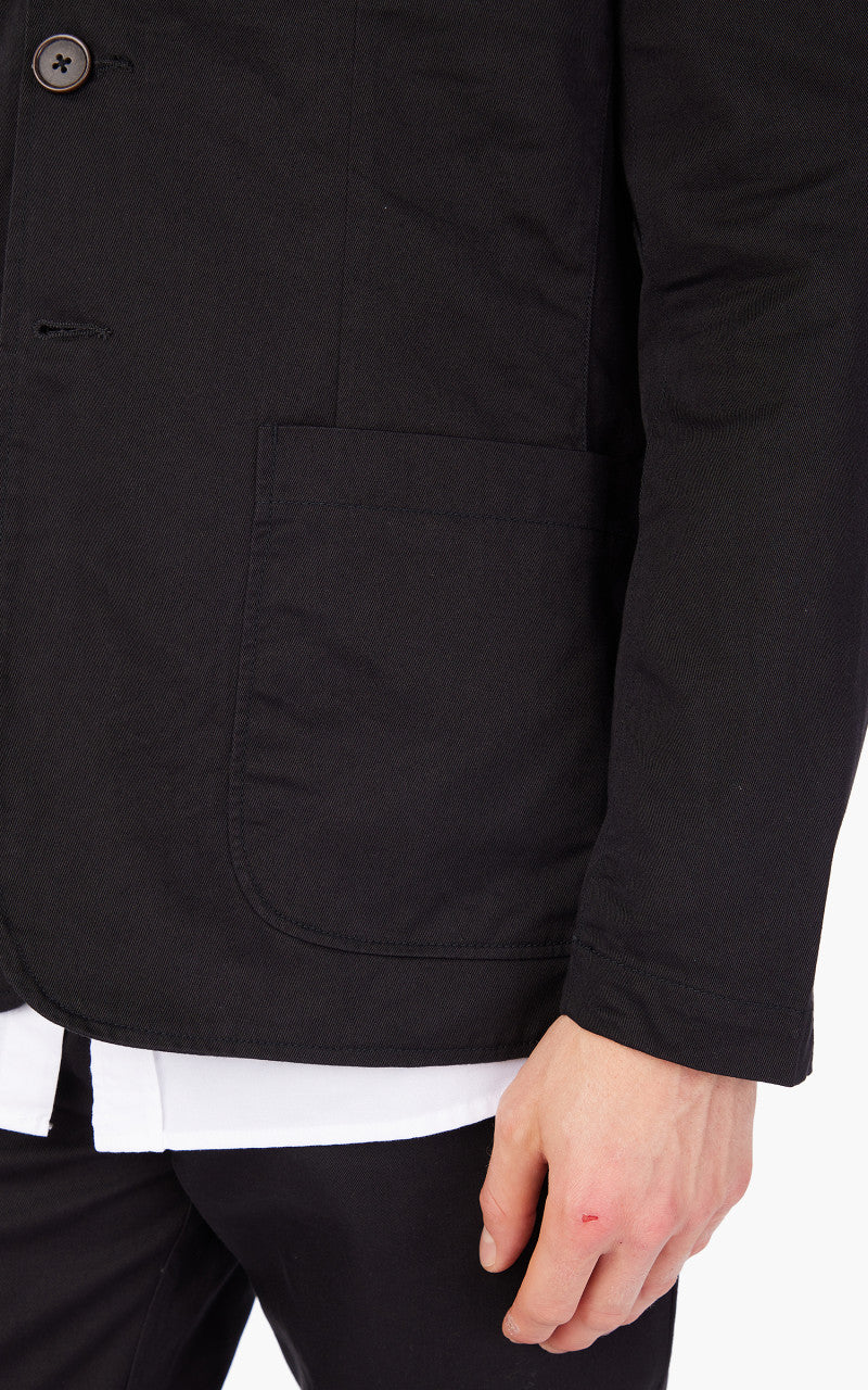 Universal Works London Jacket Twill Black - Image 8
