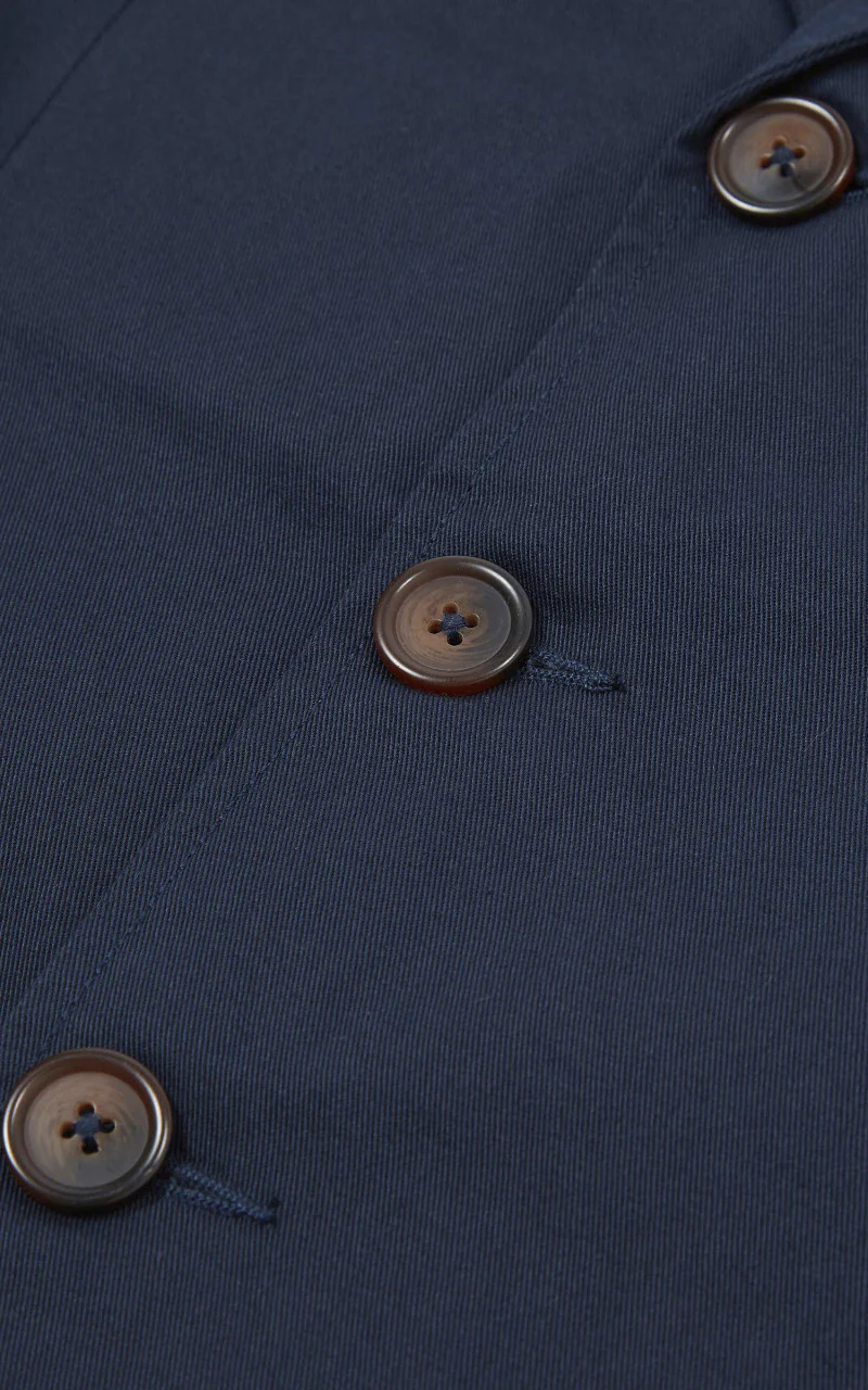 Universal Works London Jacket Twill Navy - Image 5