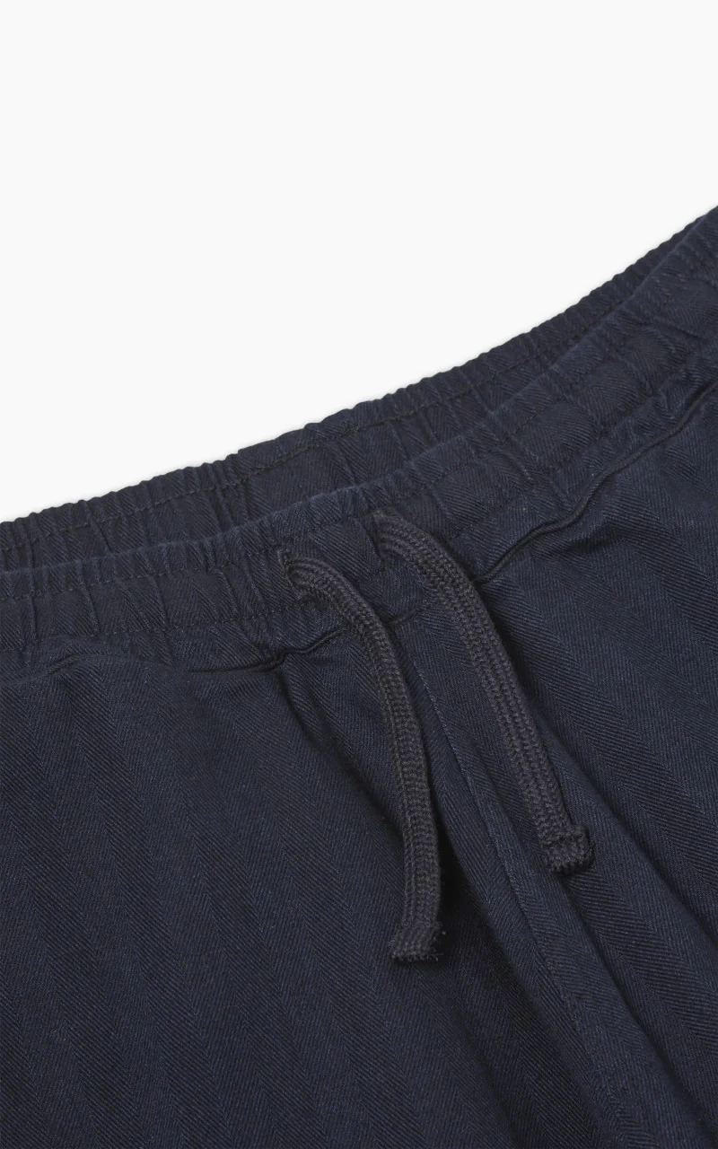 Universal Works Lumber Short Herringbone Denim Indigo - Image 3