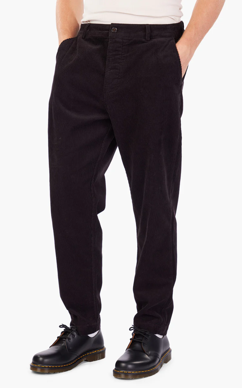 Universal Works Military Chino Cord Licorice - Image 4