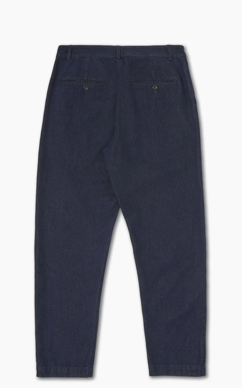 Universal Works Military Chino Denim Indigo - Image 5