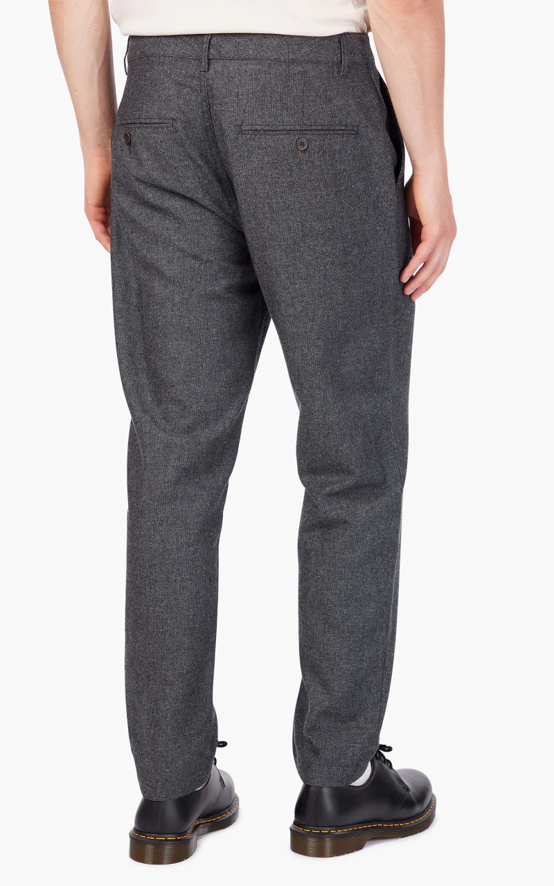 Universal Works Military Chino Italian Tweed Grey - Image 10