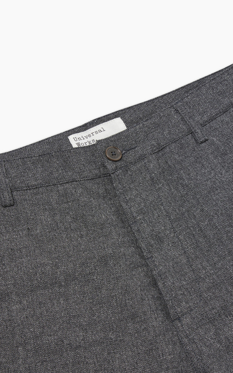 Universal Works Military Chino Italian Tweed Grey - Image 3