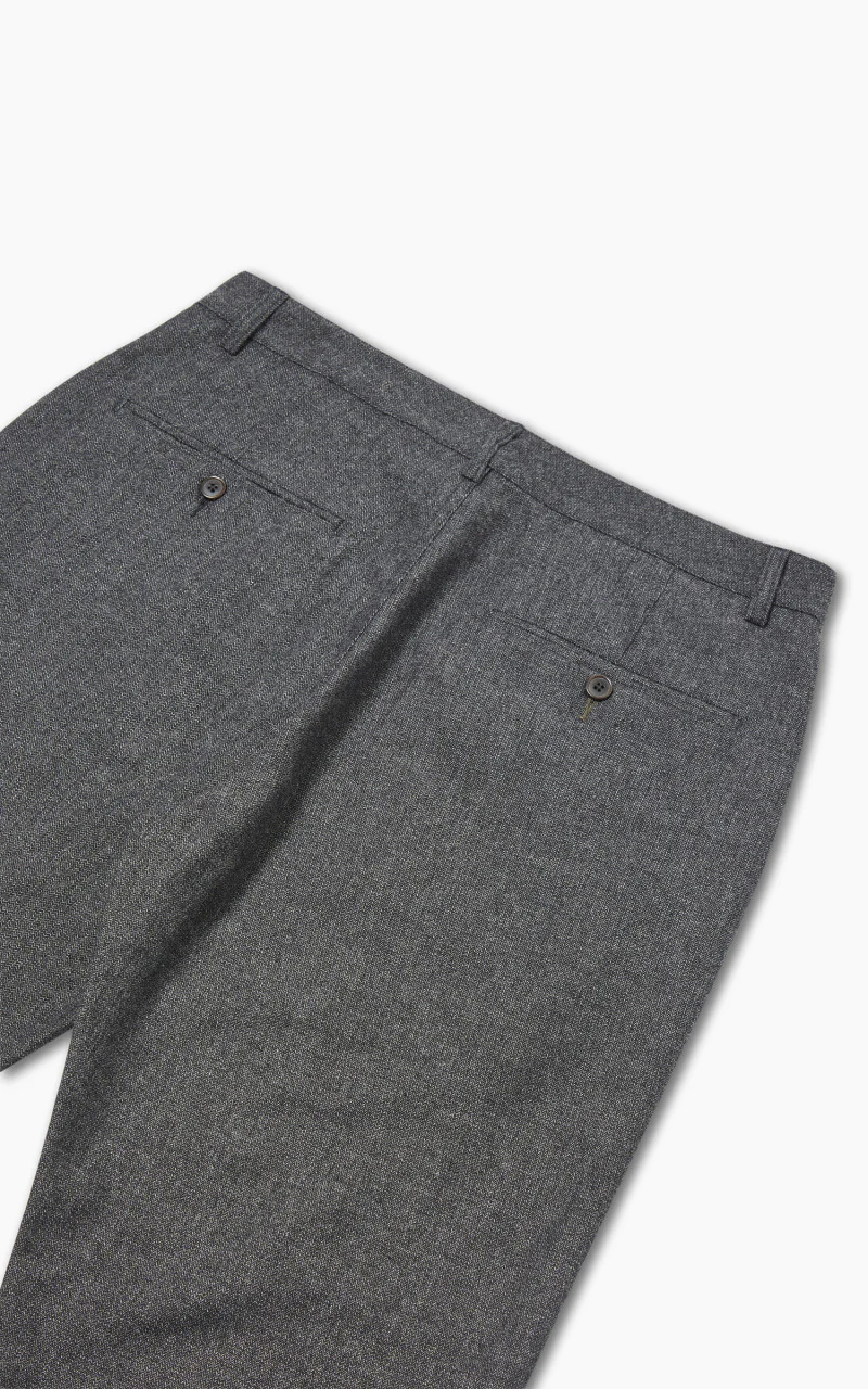 Universal Works Military Chino Italian Tweed Grey - Image 5