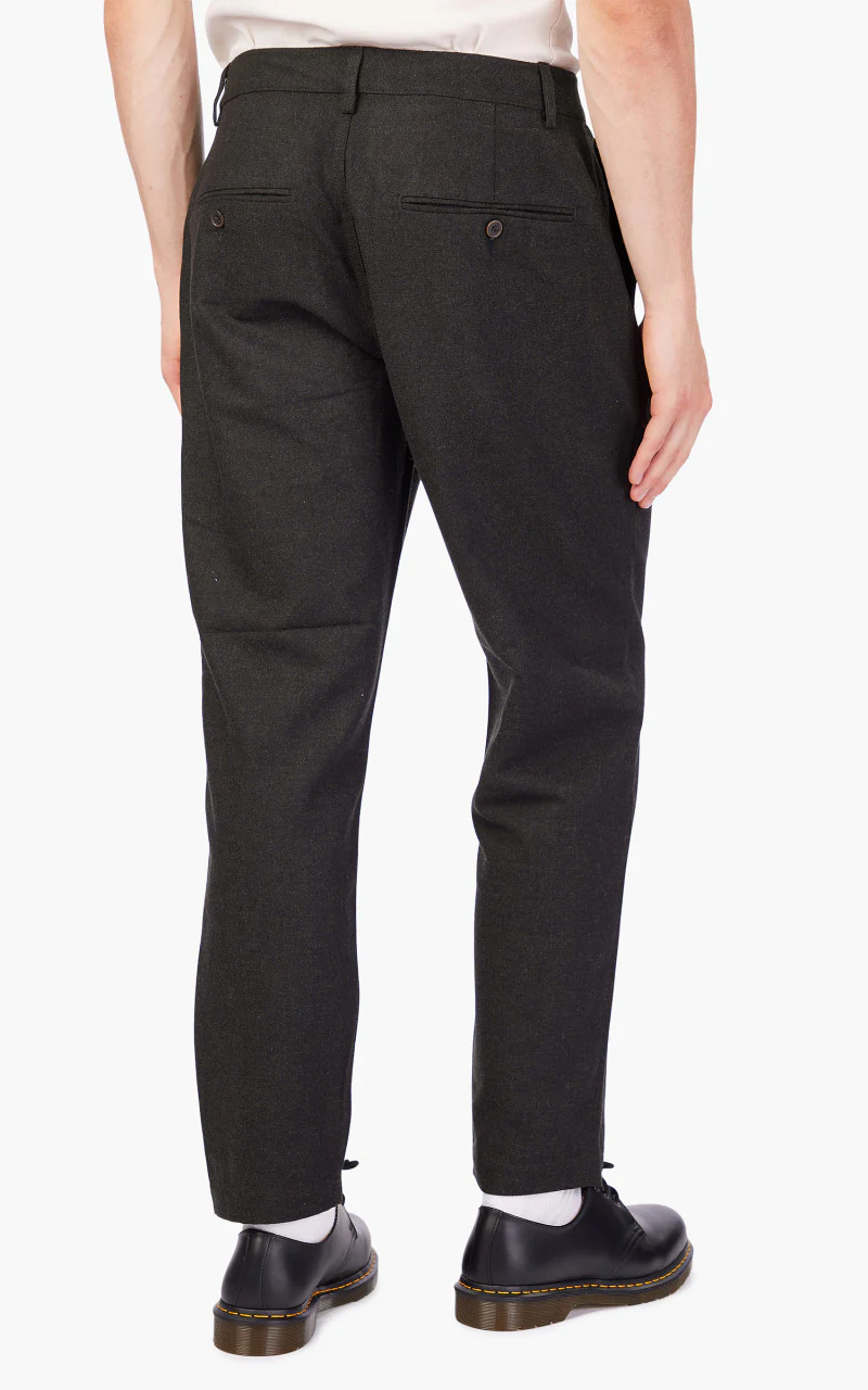 Universal Works Military Chino Italian Tweed Olive - Image 6