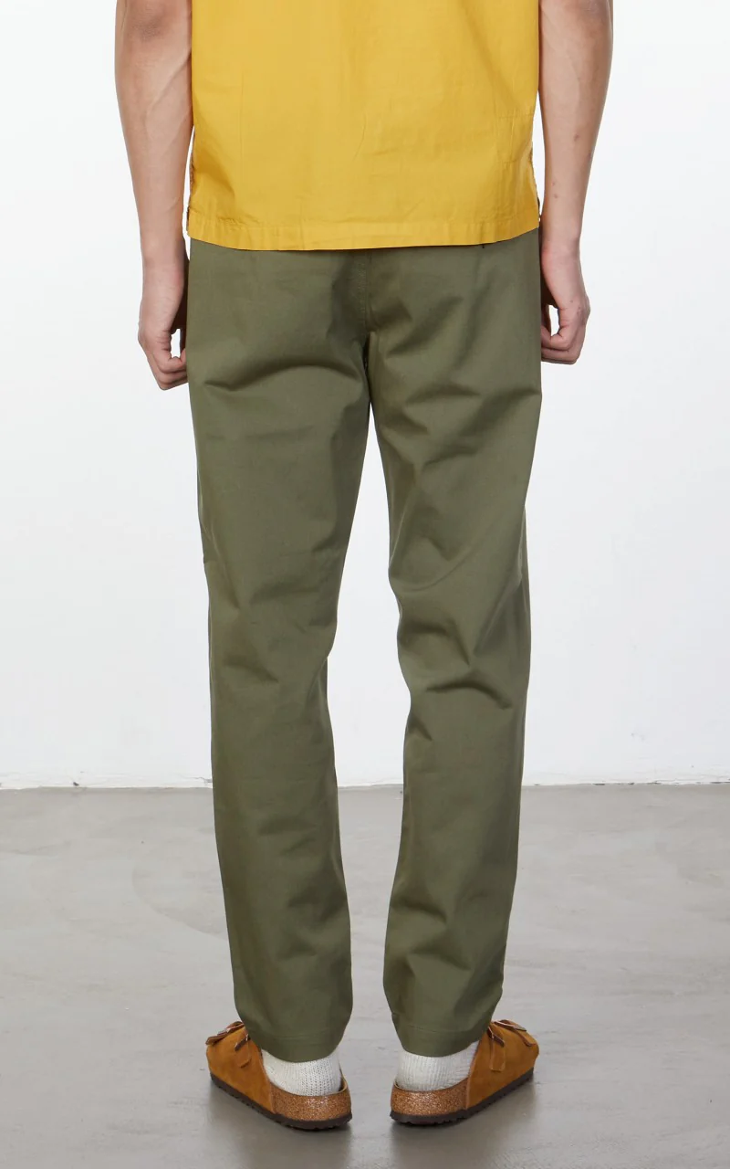 Universal Works Military Chino Twill Light Olive - Image 5