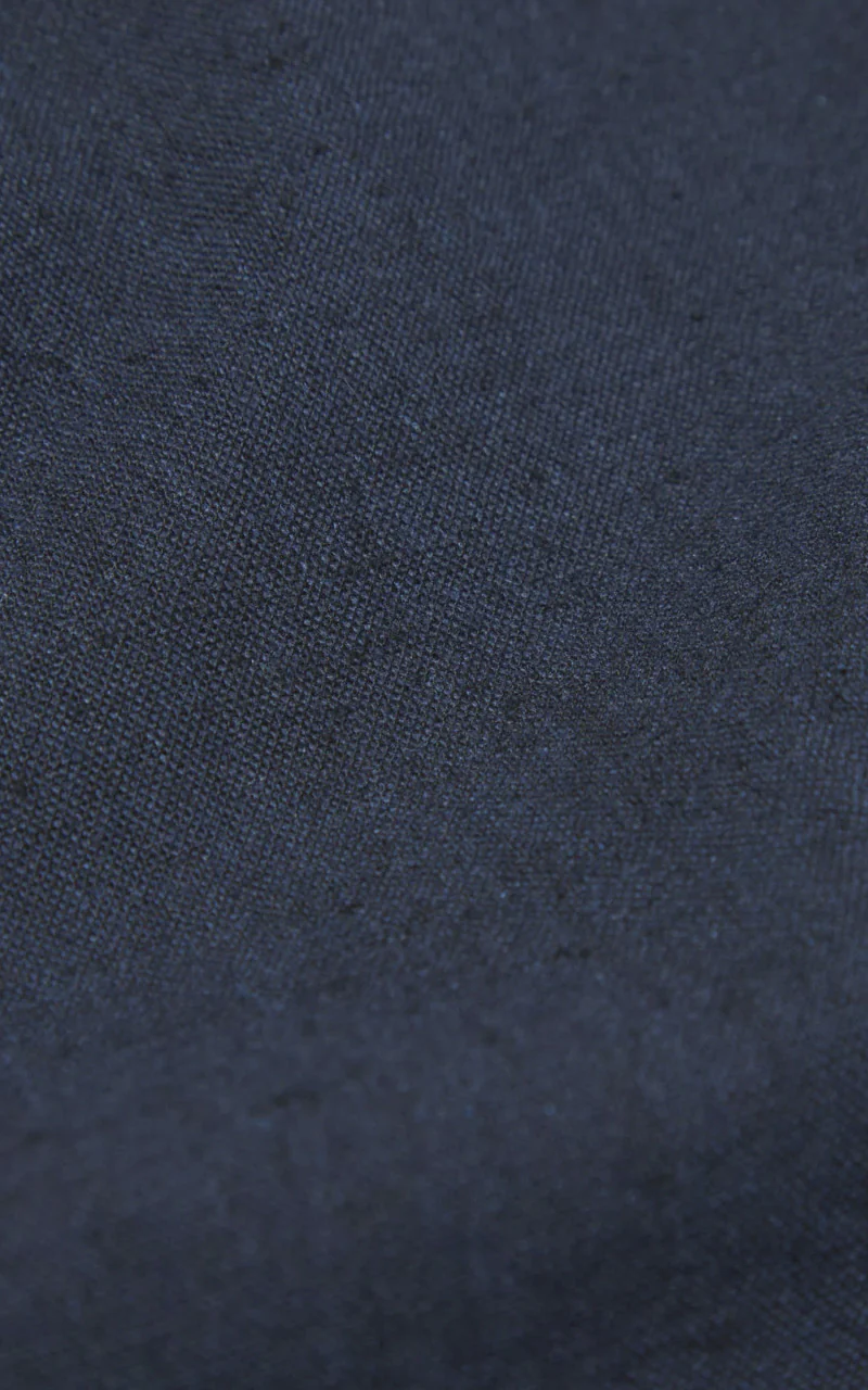 Universal Works Photographers Jacket Lord Cotton Linen Navy/Grey - Image 9