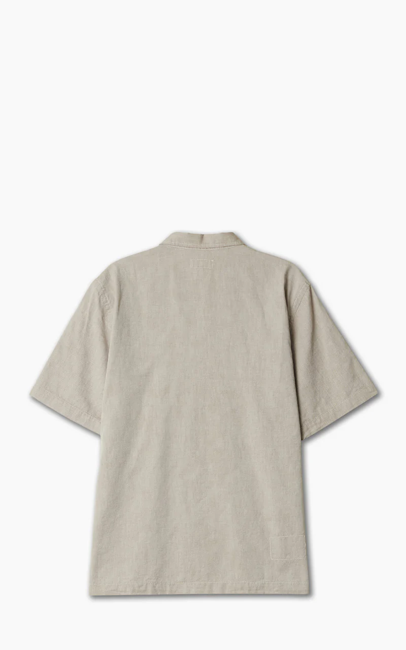 Universal Works Road Shirt Organic Oxford Sand - Image 8