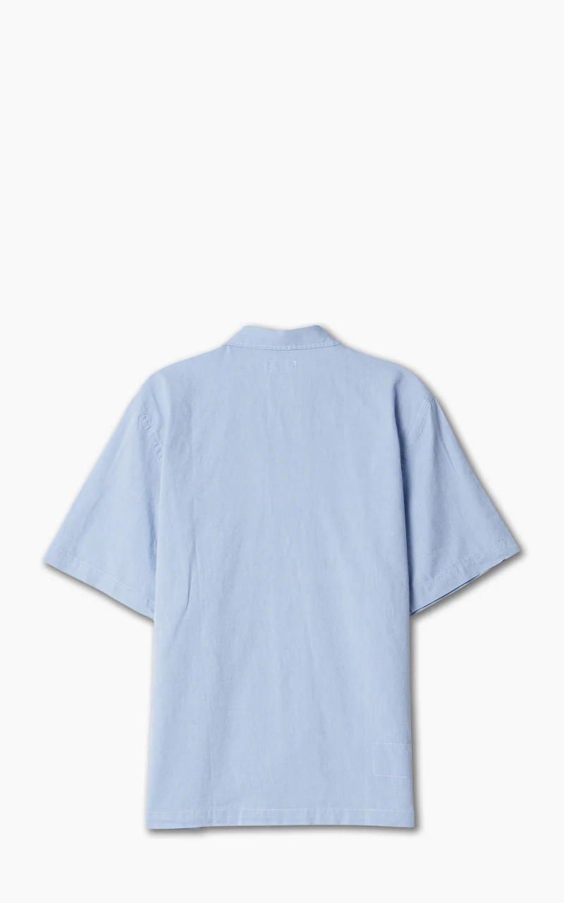 Universal Works Road Shirt Organic Oxford Sky - Image 8