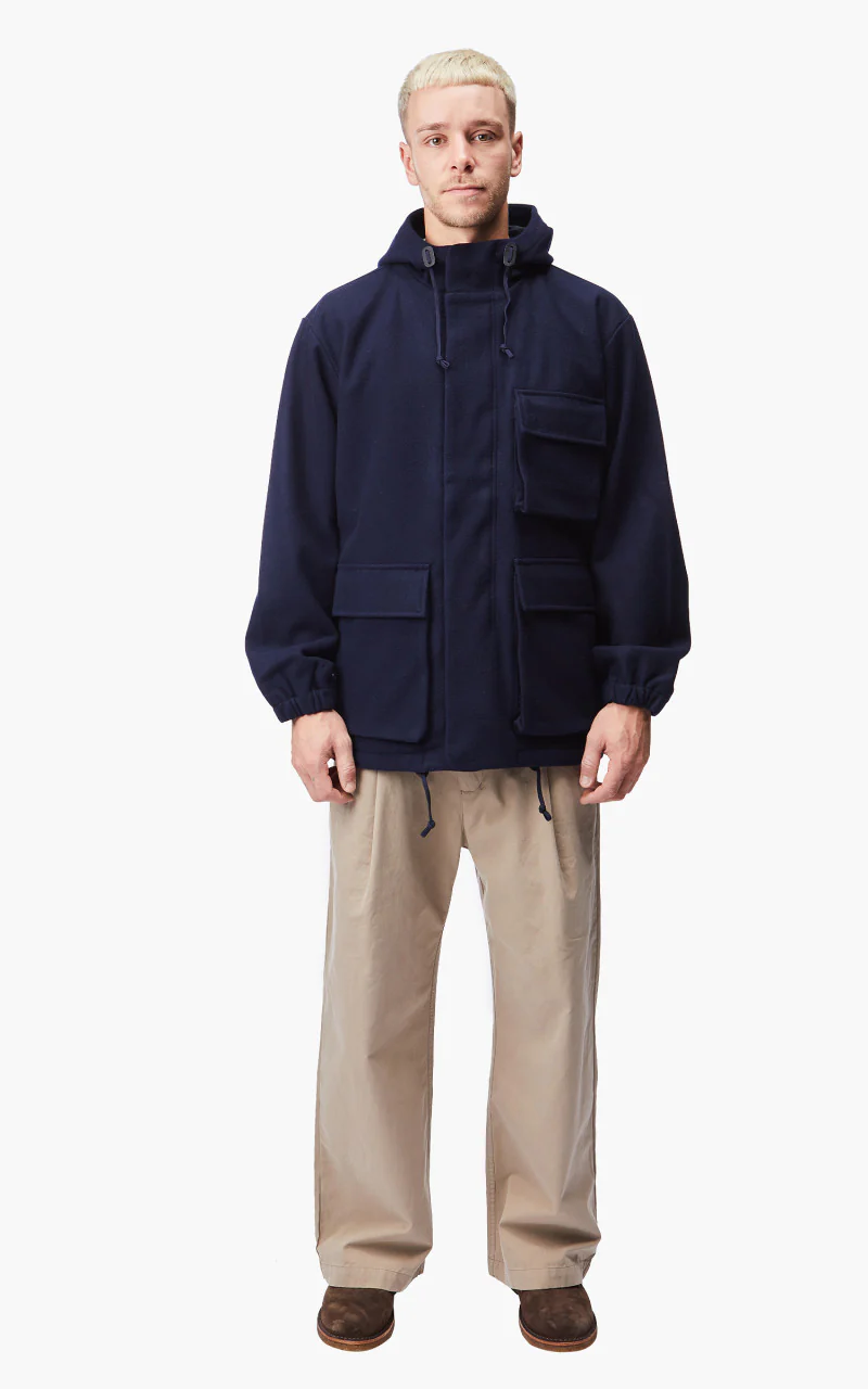 Universal Works Stayout Jacket Mowbray Navy - Image 2