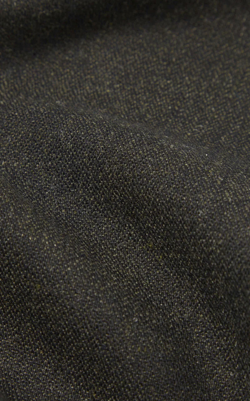 Universal Works Three Button Jacket Italian Tweed Olive - Image 11