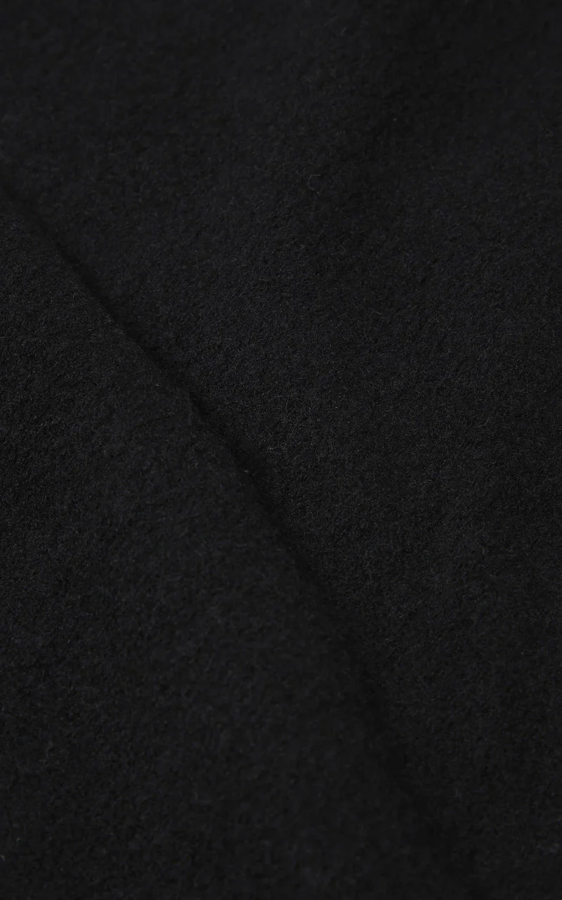 Universal Works Zip Waistcoat Wool Fleece Black - Image 7