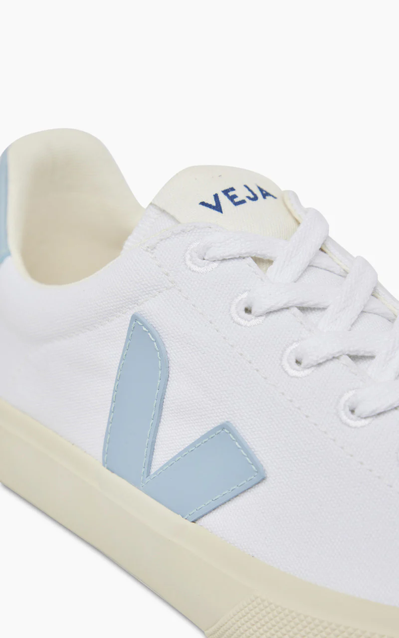 Veja W Campo Canvas White/Steel - Image 2
