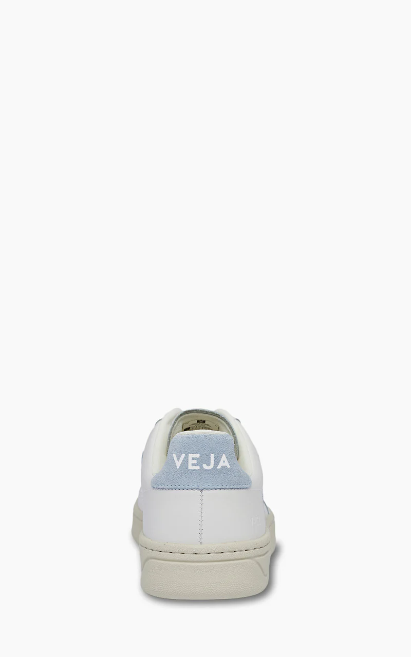 Veja W V-12 Leather Extra White/Steel - Image 4