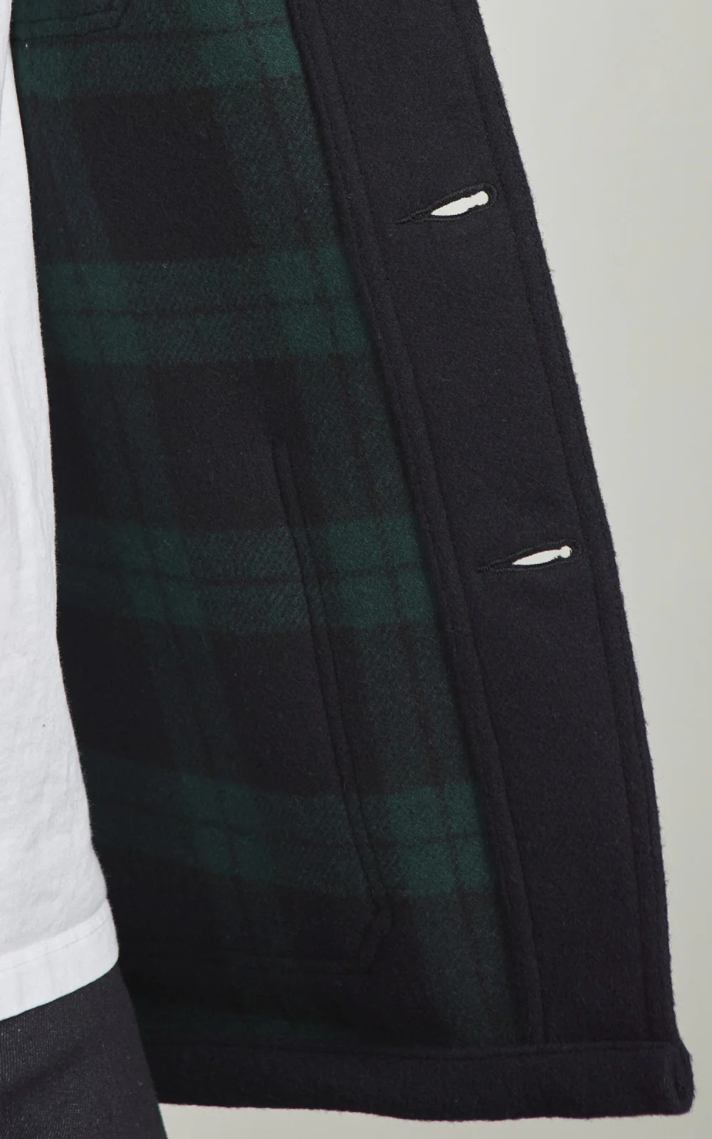 Vetra Workwear Jacket Double-Face Melton Wool 5F/4 Navy - Image 9