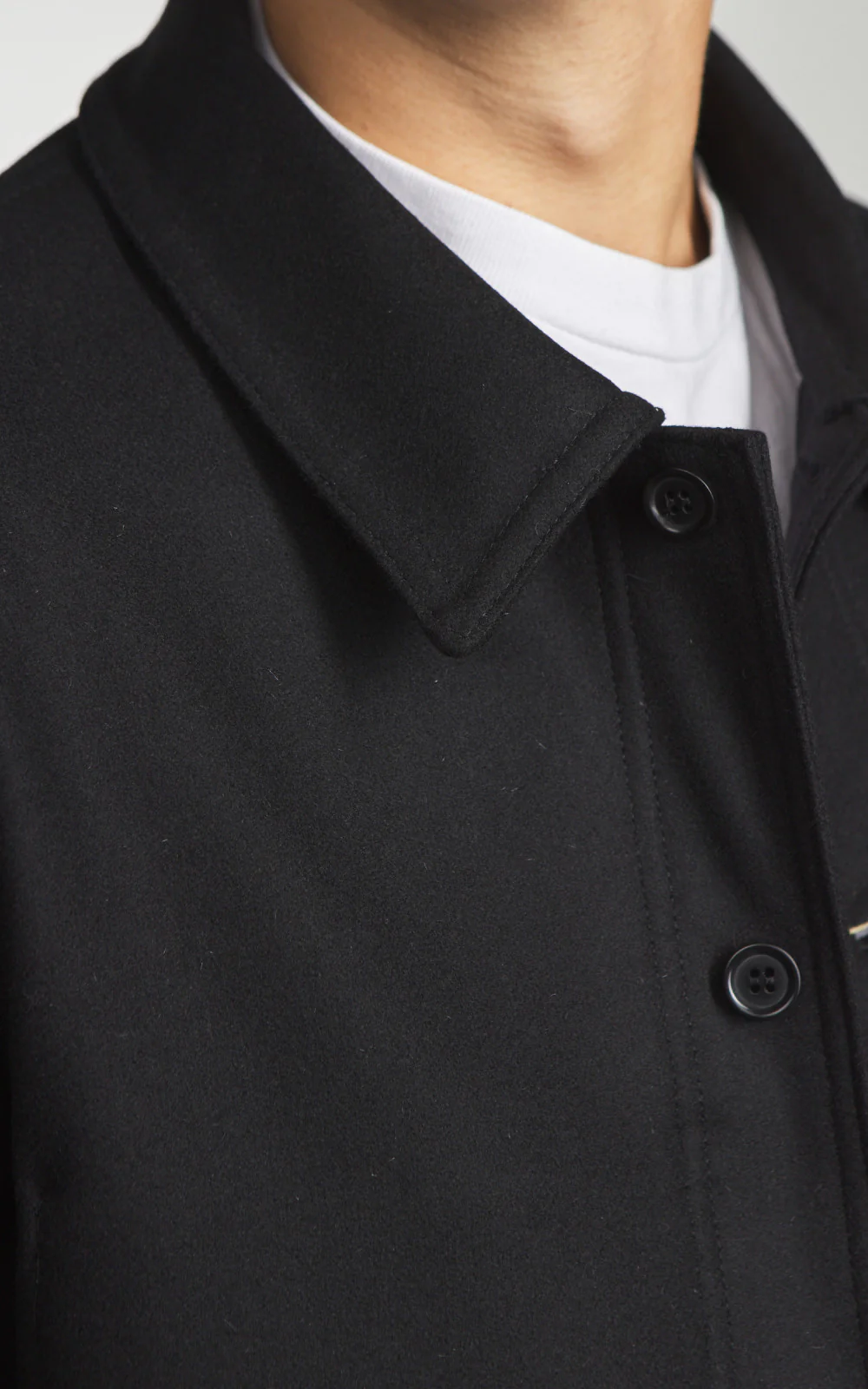 Vetra Workwear Jacket Melton Wool 2F/4 Black - Image 7