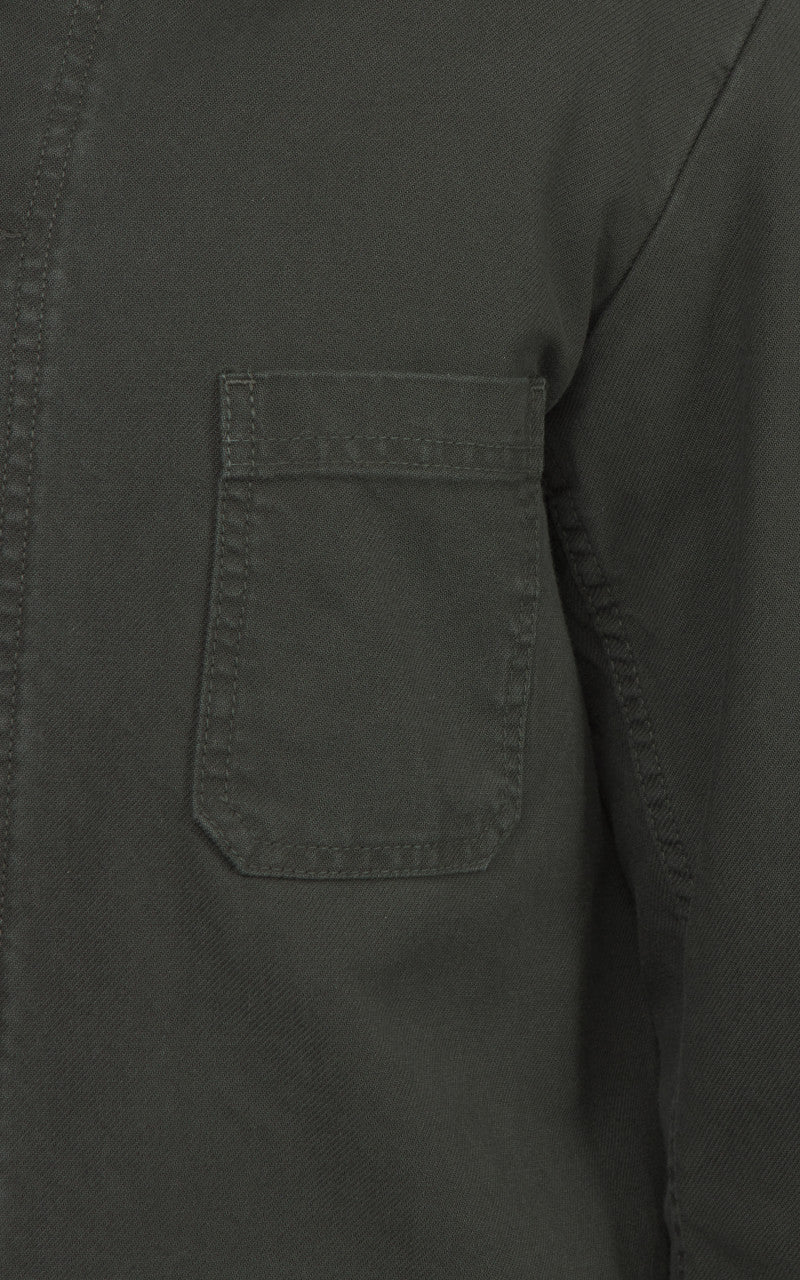 Vetra Workwear Jacket Organic Twill 1G/5C Dark Khaki - Image 7