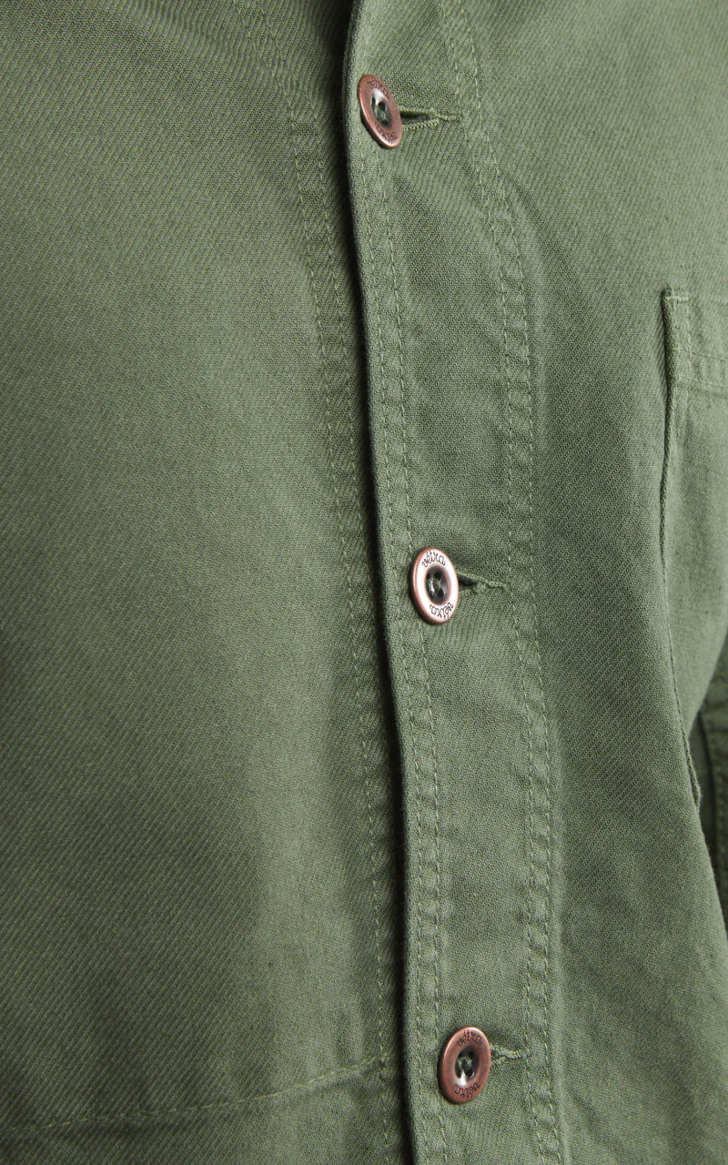 Vetra Workwear Jacket Organic Twill 1G/5C Vert Jade - Image 7