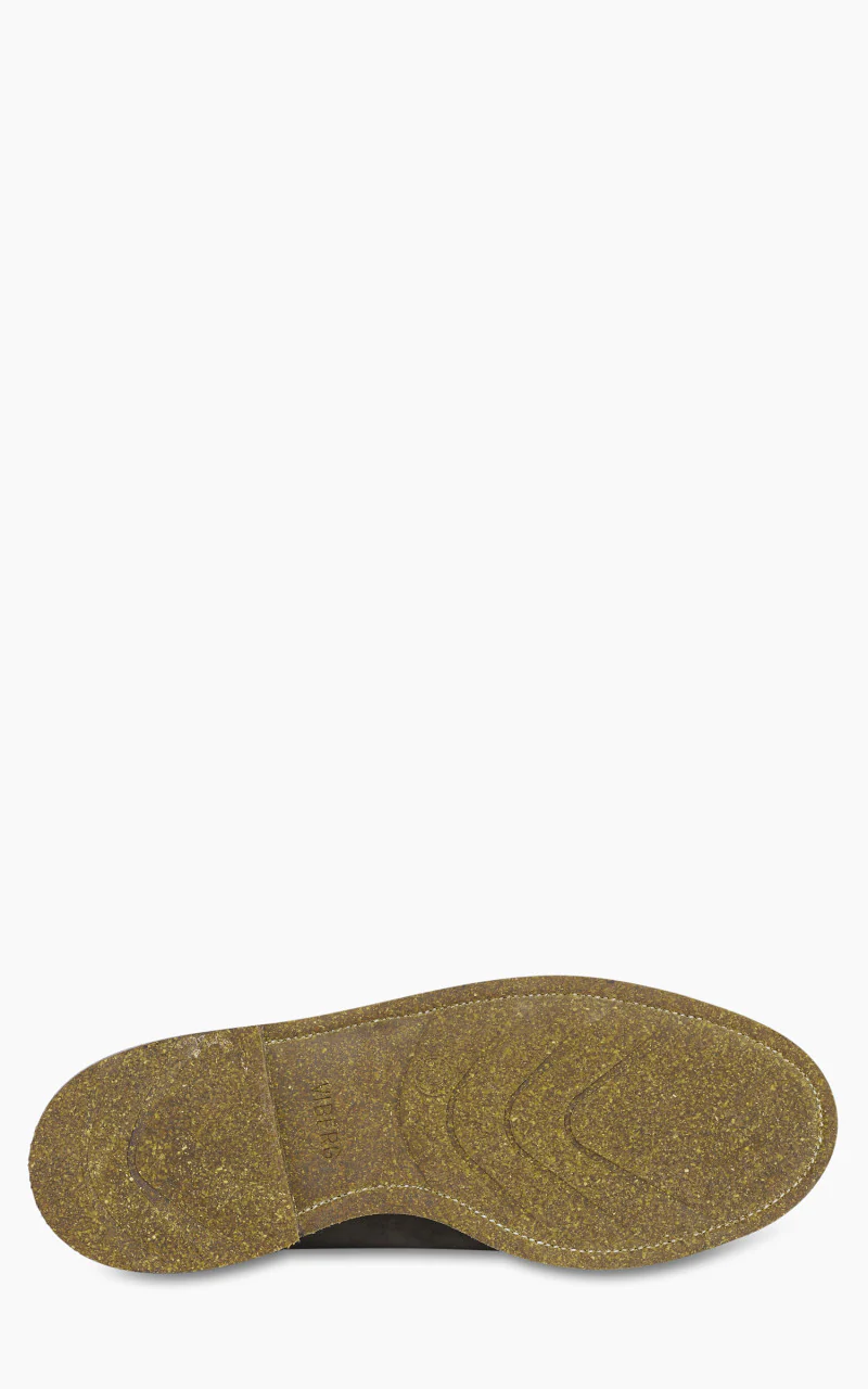 Viberg Slipper Janus Calf Suede Loden Green - Image 5