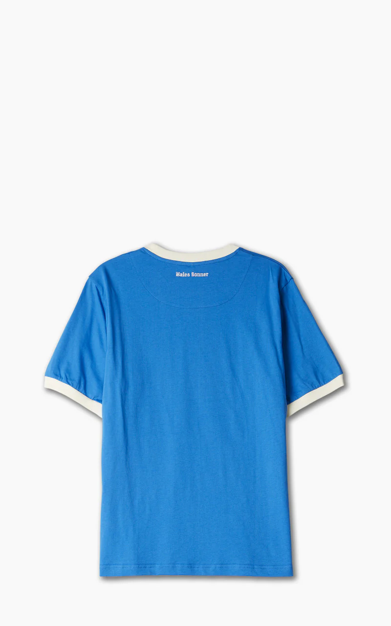 Wales Bonner Essence Tee Blue - Image 7