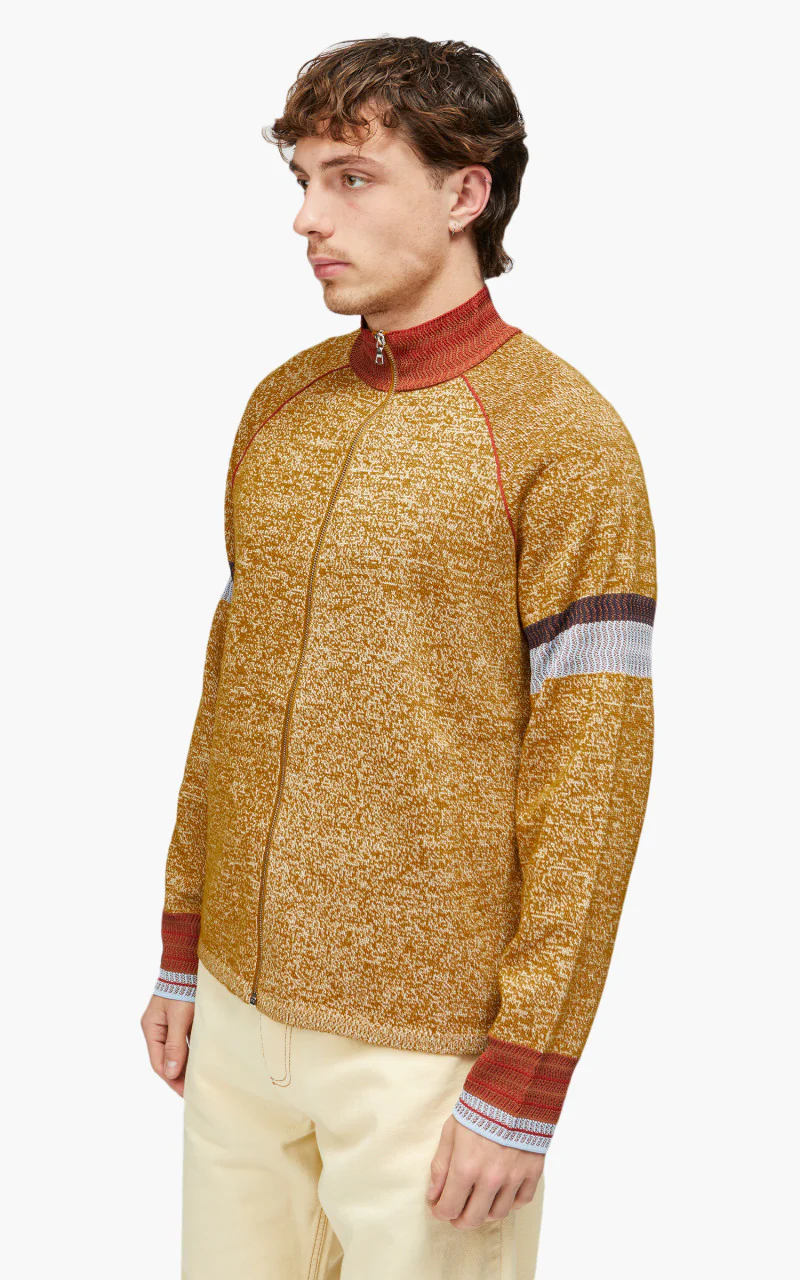 Wales Bonner Golden Zip Up Gold - Image 3