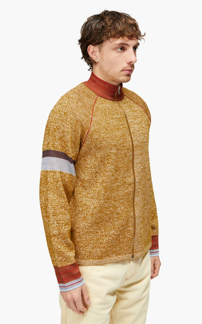 Wales Bonner Golden Zip Up Gold - Image 4