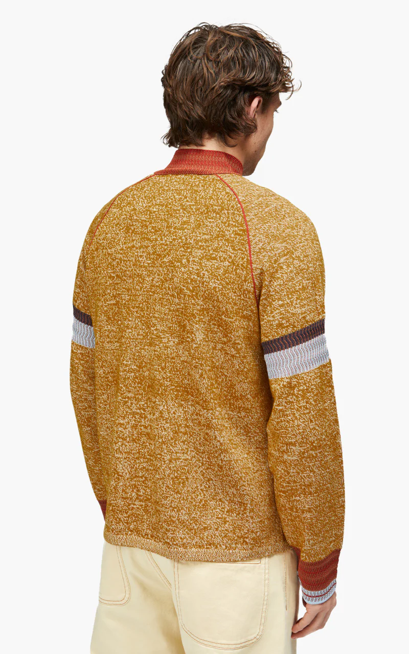 Wales Bonner Golden Zip Up Gold - Image 5
