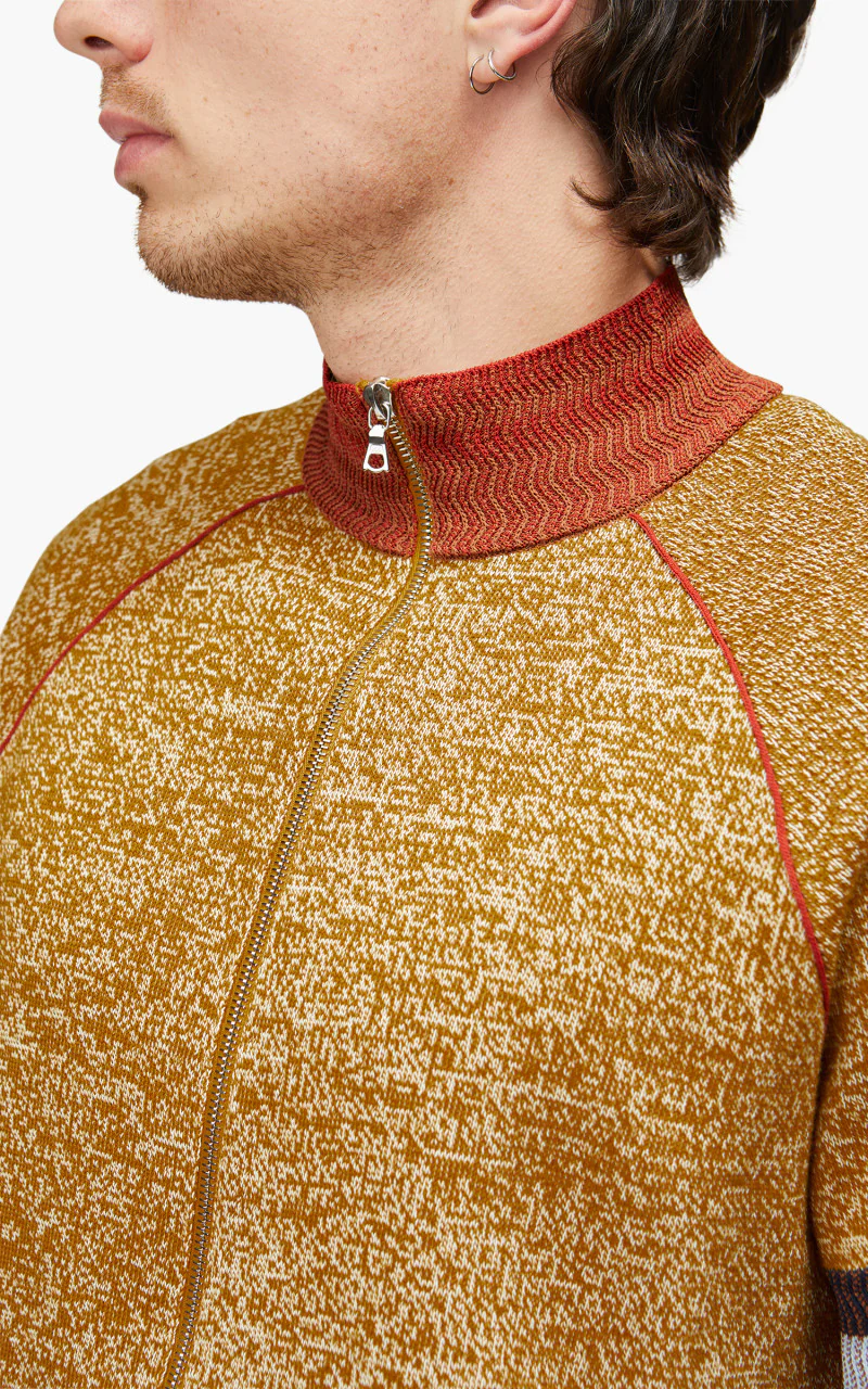 Wales Bonner Golden Zip Up Gold - Image 6