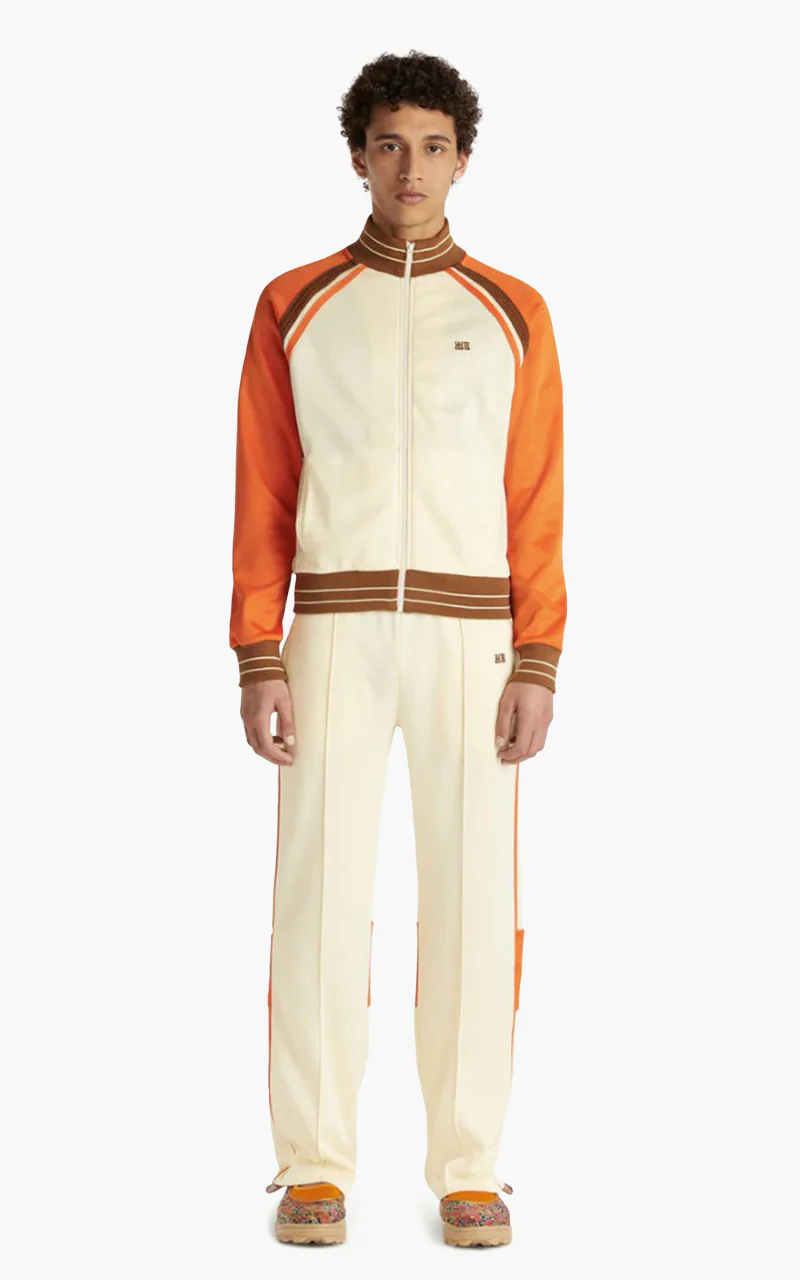 Wales Bonner Percussion Track Top Pale Yellow/Orange - Image 2