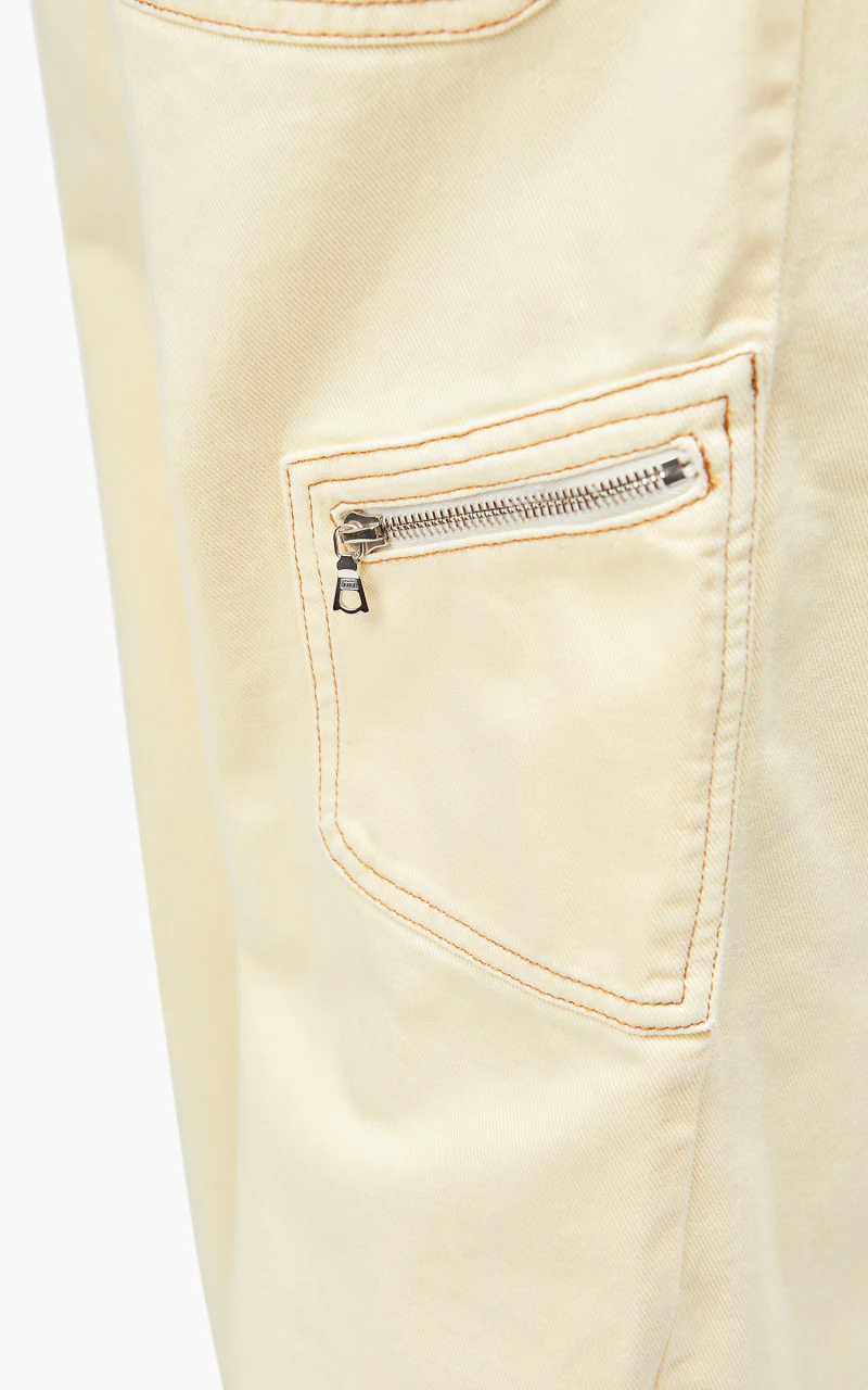 Wales Bonner Sunrise Jeans Pale Yellow - Image 8