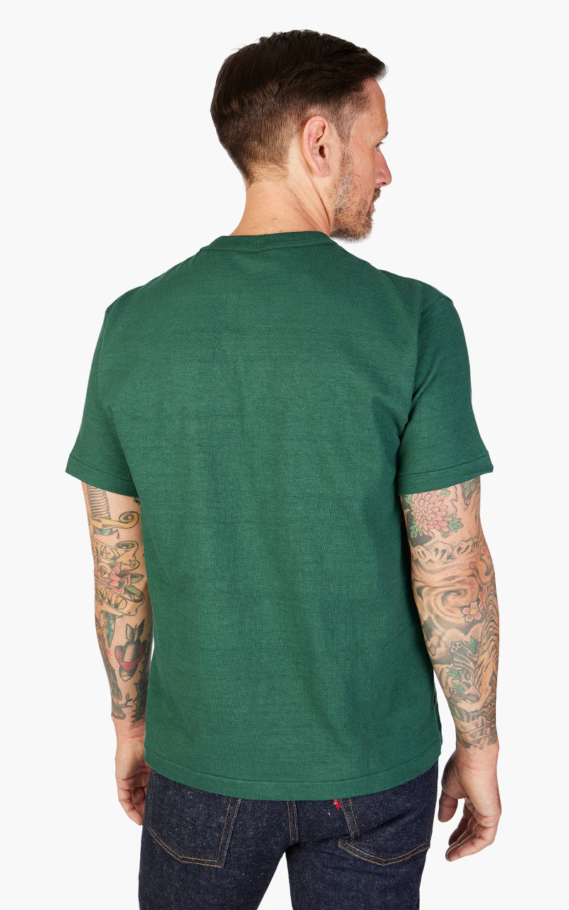 Warehouse & Co. 4601 Pocket T-Shirt Dark Green - Image 5