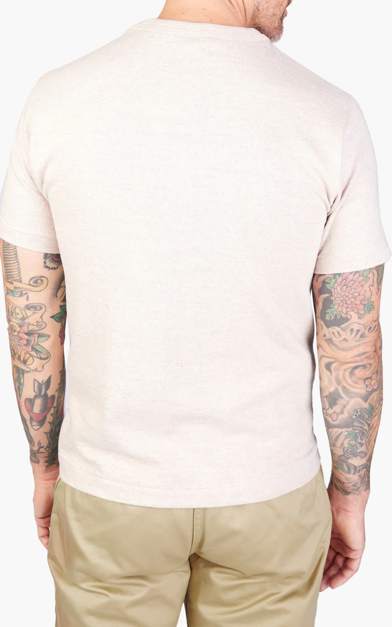 Warehouse & Co. 4601 Pocket T-Shirt Oatmeal - Image 6