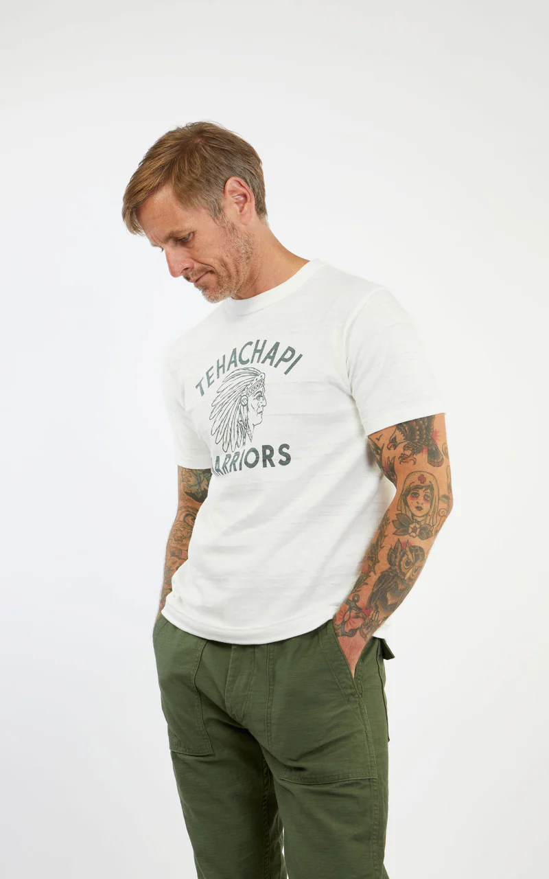 Warehouse & Co. 4601 Tehachapi T-Shirt Off White - Image 11