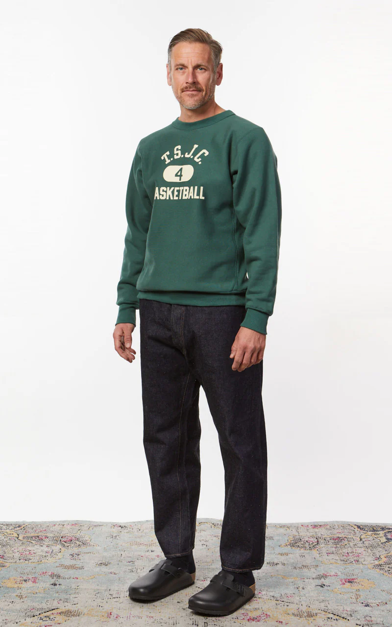 Warehouse & Co. 483 TSJC Sweatshirt Green - Image 3