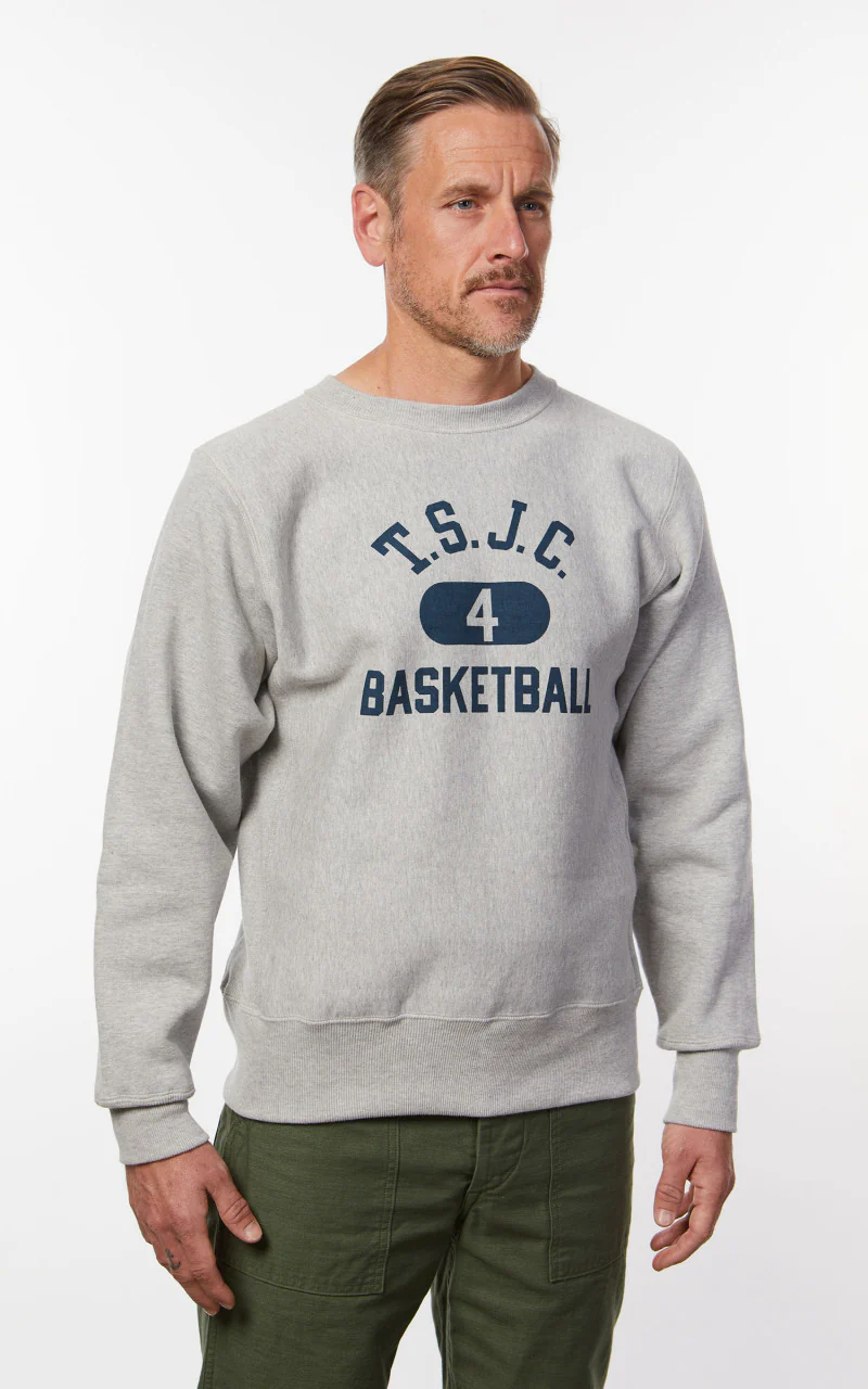 Warehouse & Co. 483 TSJC Sweatshirt Heather Grey - Image 5