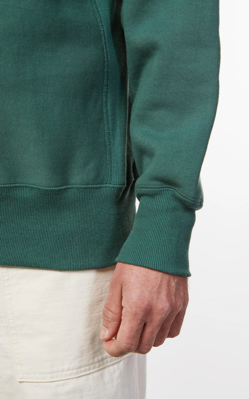 Warehouse & Co. 483 Wheelus Sweatshirt Green - Image 8