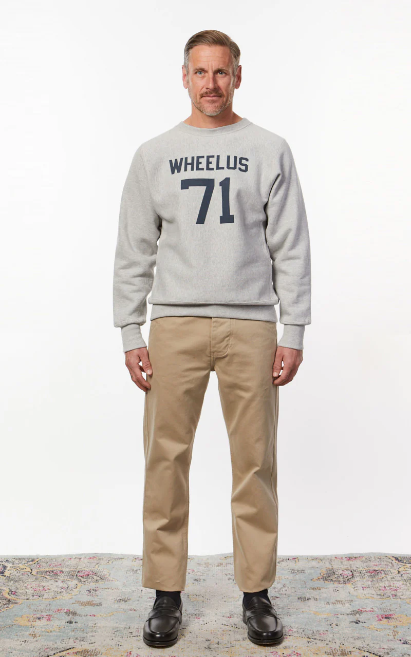 Warehouse & Co. 483 Wheelus Sweatshirt Heather Grey - Image 2