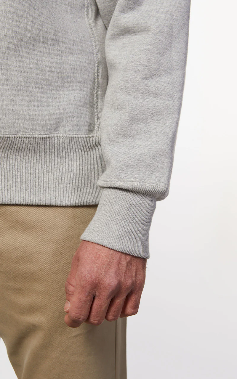 Warehouse & Co. 483 Wheelus Sweatshirt Heather Grey - Image 8