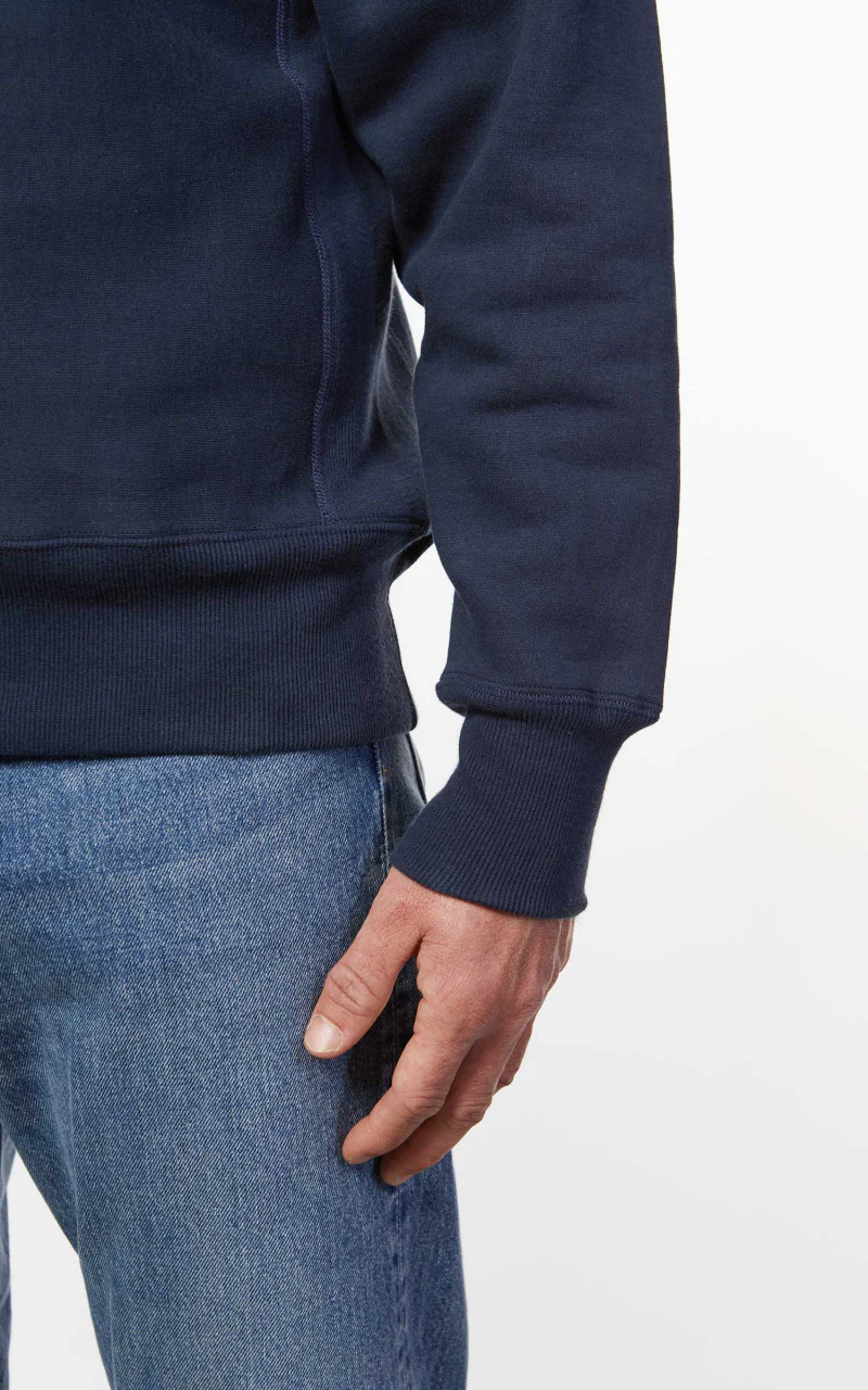 Warehouse & Co. 483 Wheelus Sweatshirt Navy - Image 9