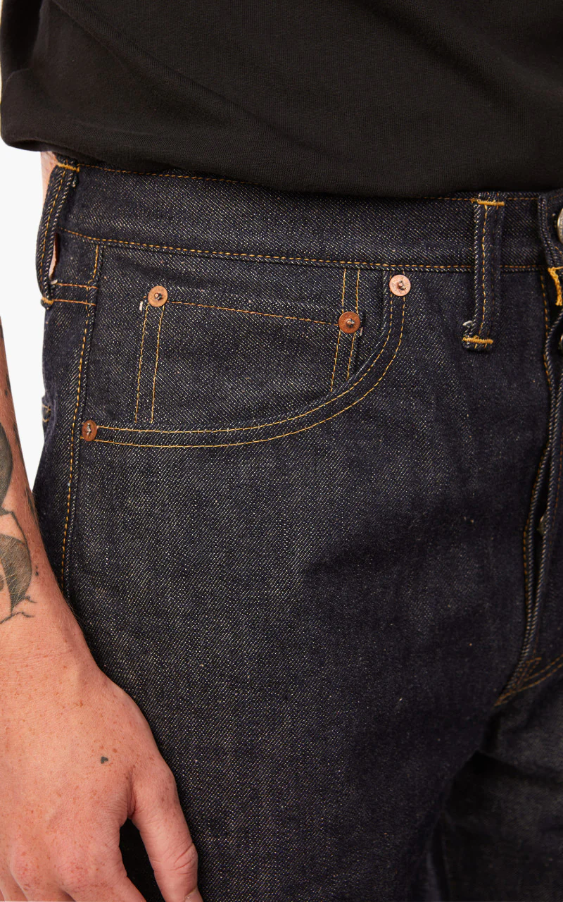 Warehouse & Co. Lot 1001XX 1947 Model Jeans Unwashed Indigo - Image 10