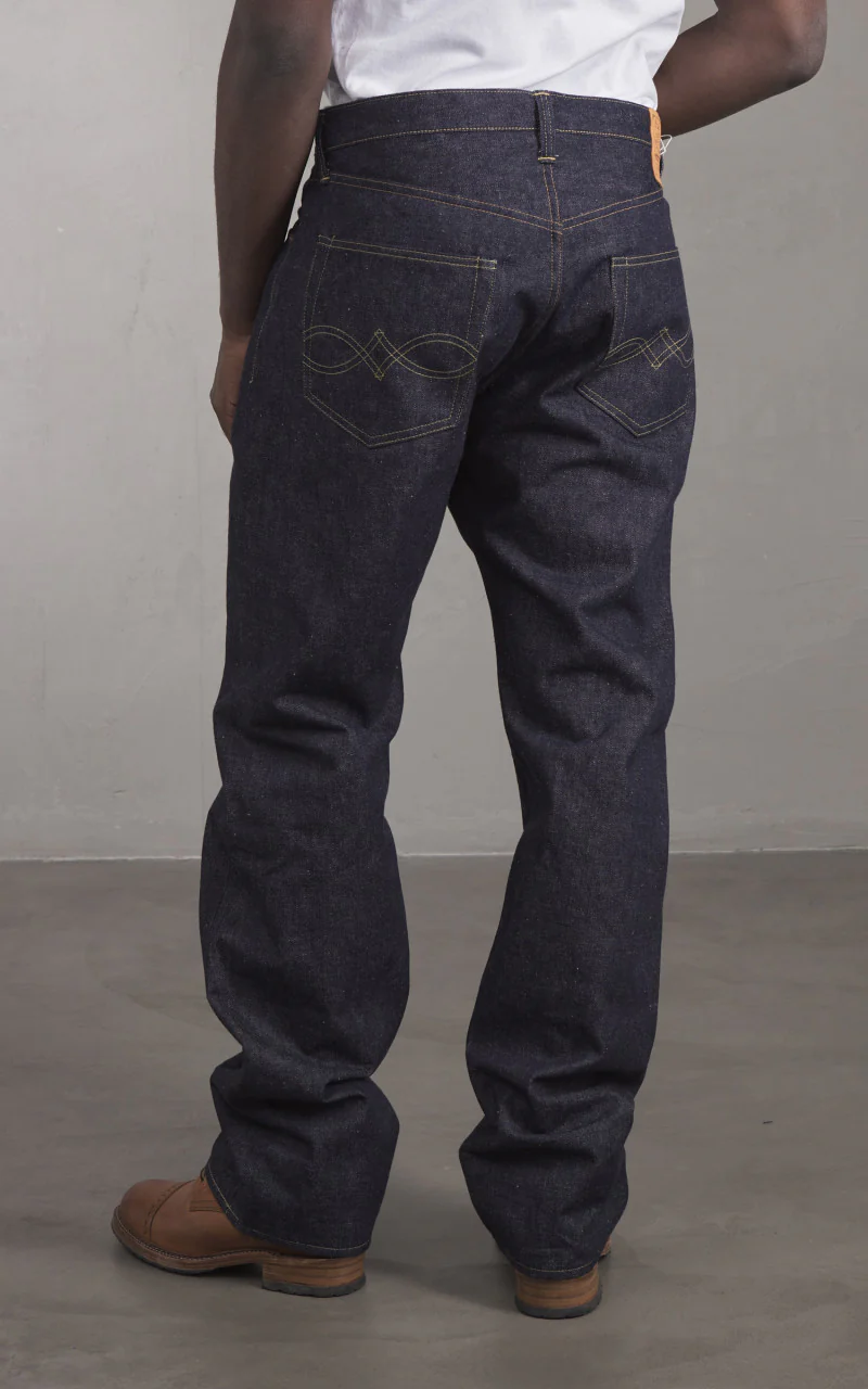 Warehouse & Co. Lot 1001XX 1947 Model Jeans Unwashed Indigo - Image 3