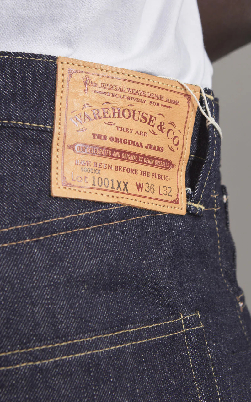 Warehouse & Co. Lot 1001XX 1947 Model Jeans Unwashed Indigo - Image 5