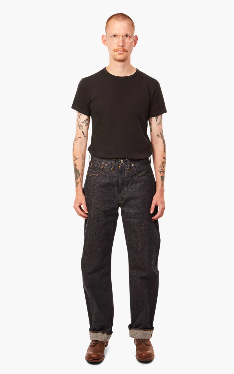Warehouse & Co. Lot 1001XX 1947 Model Jeans Unwashed Indigo - Image 7
