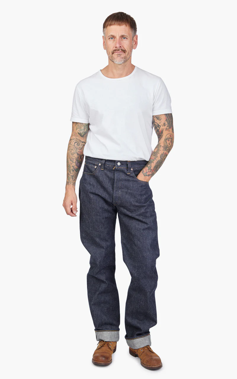 Warehouse & Co. Lot 1001XX 1954 Model Jeans Indigo - Image 2