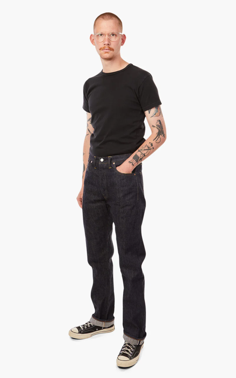 Warehouse & Co. Lot 1001XX Heavy Ounces Jeans Unwashed Indigo - Image 2