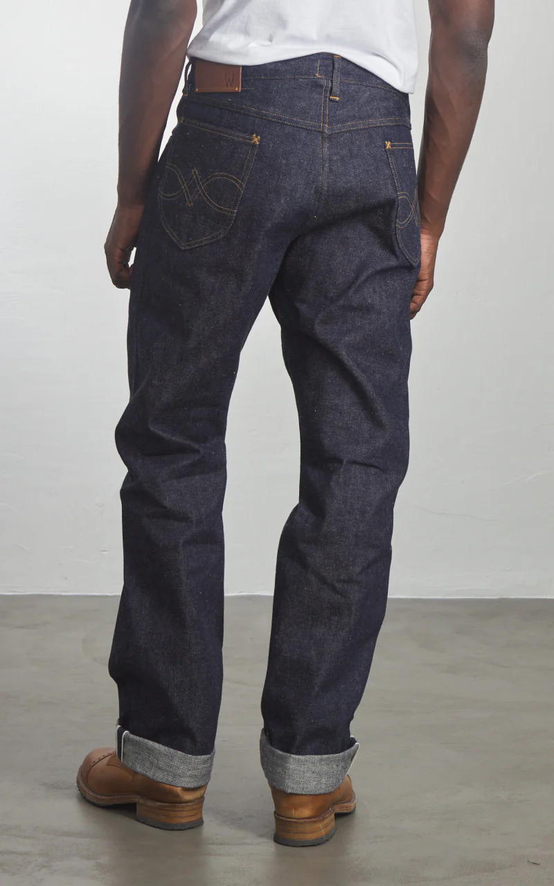 Warehouse & Co. Lot 1010 DSB Offset Loop Cowboy Pants (WW2 Model) Indigo - Image 3