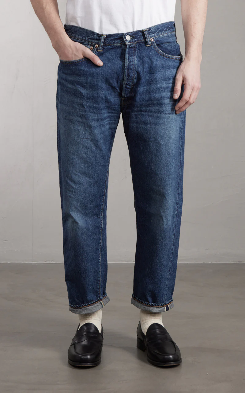 Warehouse & Co. Lot 1101 2nd Hand Jeans Used Wash Dark - Image 2