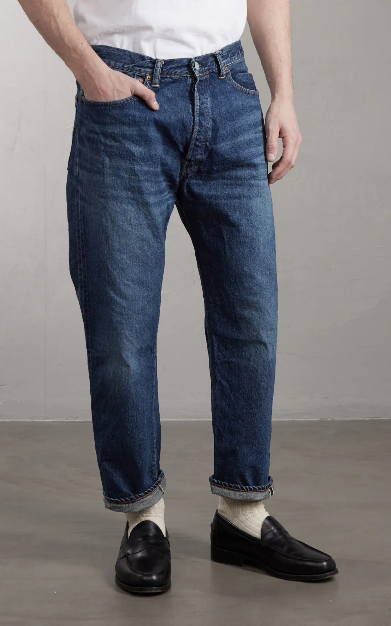 Warehouse & Co. Lot 1101 2nd Hand Jeans Used Wash Dark - Image 4